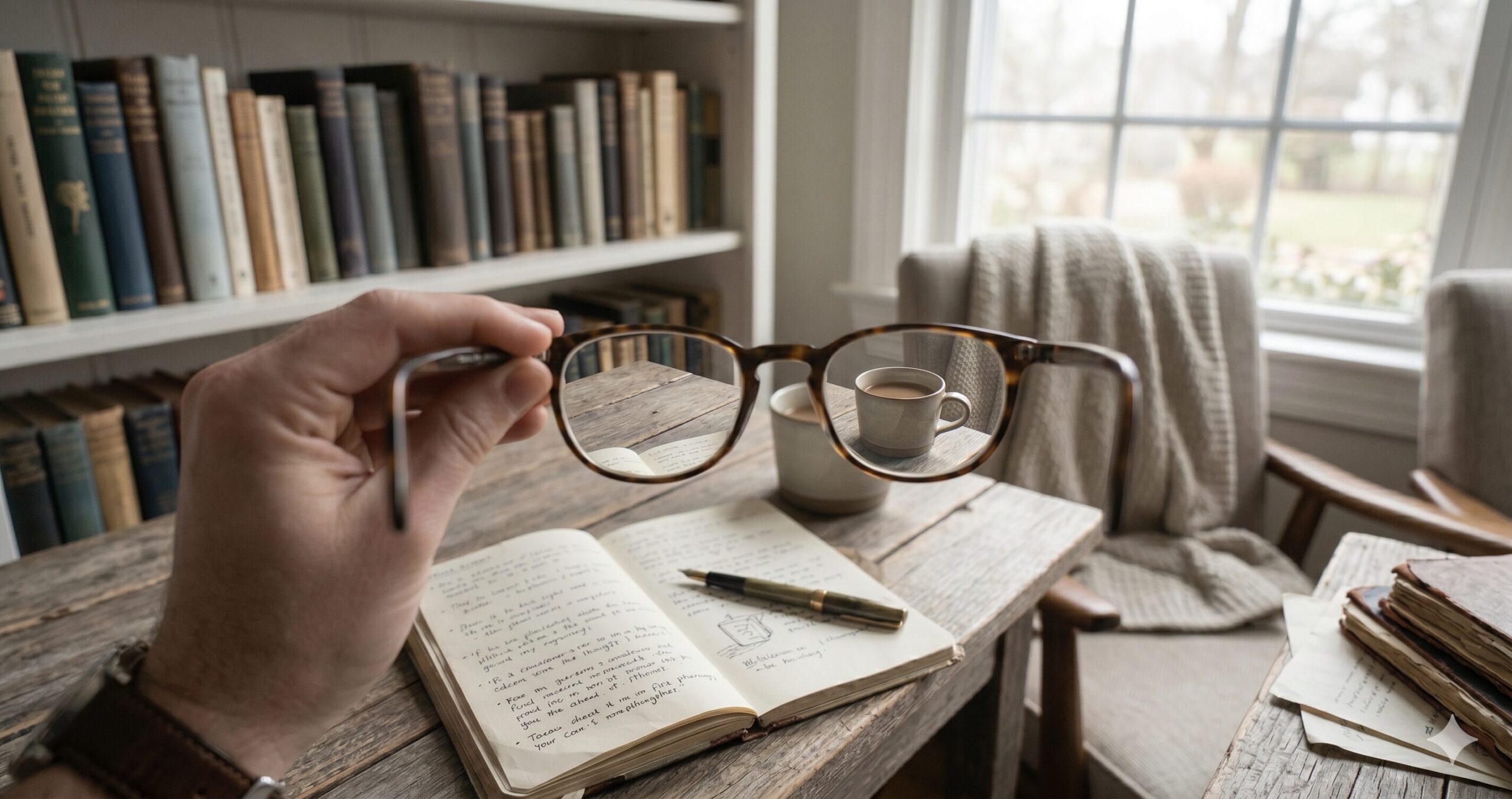 親からもらったメガネ、その奥にあるもの